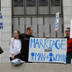 Supporters and Protesters of Prop 8
